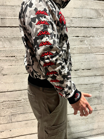 AcidWash Camo Hoodie