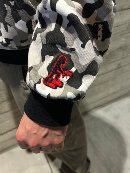 AcidWash Camo Hoodie