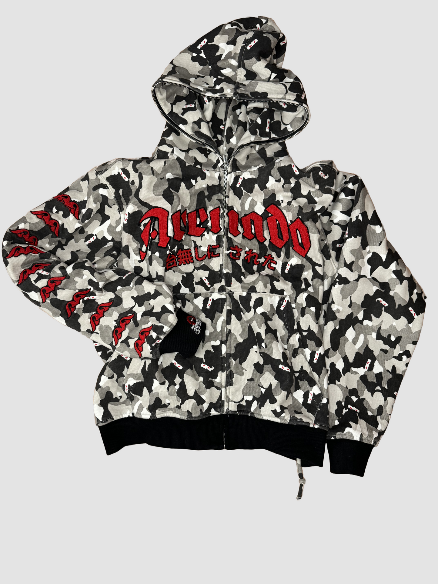 Original AcidWash Arenado Camo Hoodie